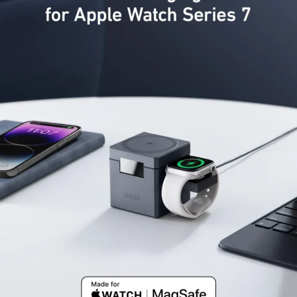 پاور بانک Anker 3-in-1 Cube with MagSafe-Y1811