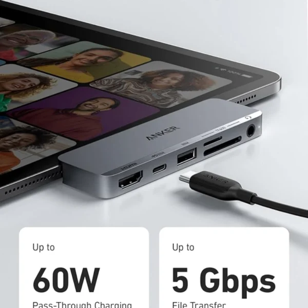 هاب Anker 541 USB-C Hub-A8363