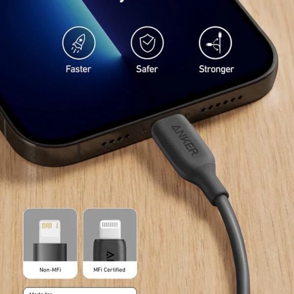 کابل شارژ Anker Powerline III Type-A to Lightning-A8813