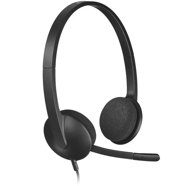 هدفون سیم دار H340 Logitech